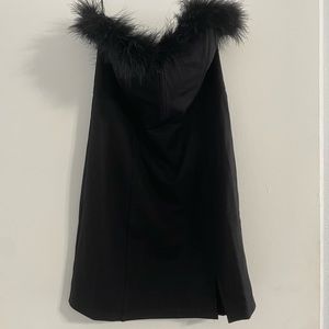 Black Strapless Dress size XL forever 21